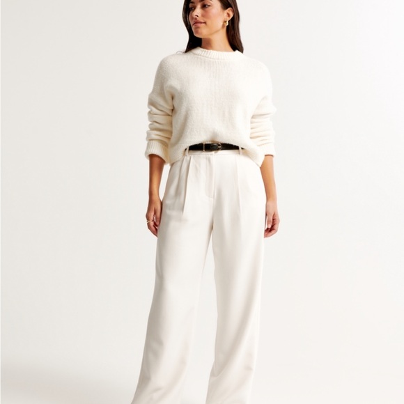Abercrombie & Fitch Pants - abercrombie curve love sloane tailored pants